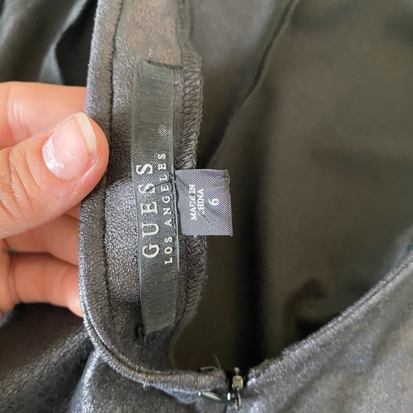 GUESS. High neck dress with peplum detail - Picture 7 of 7